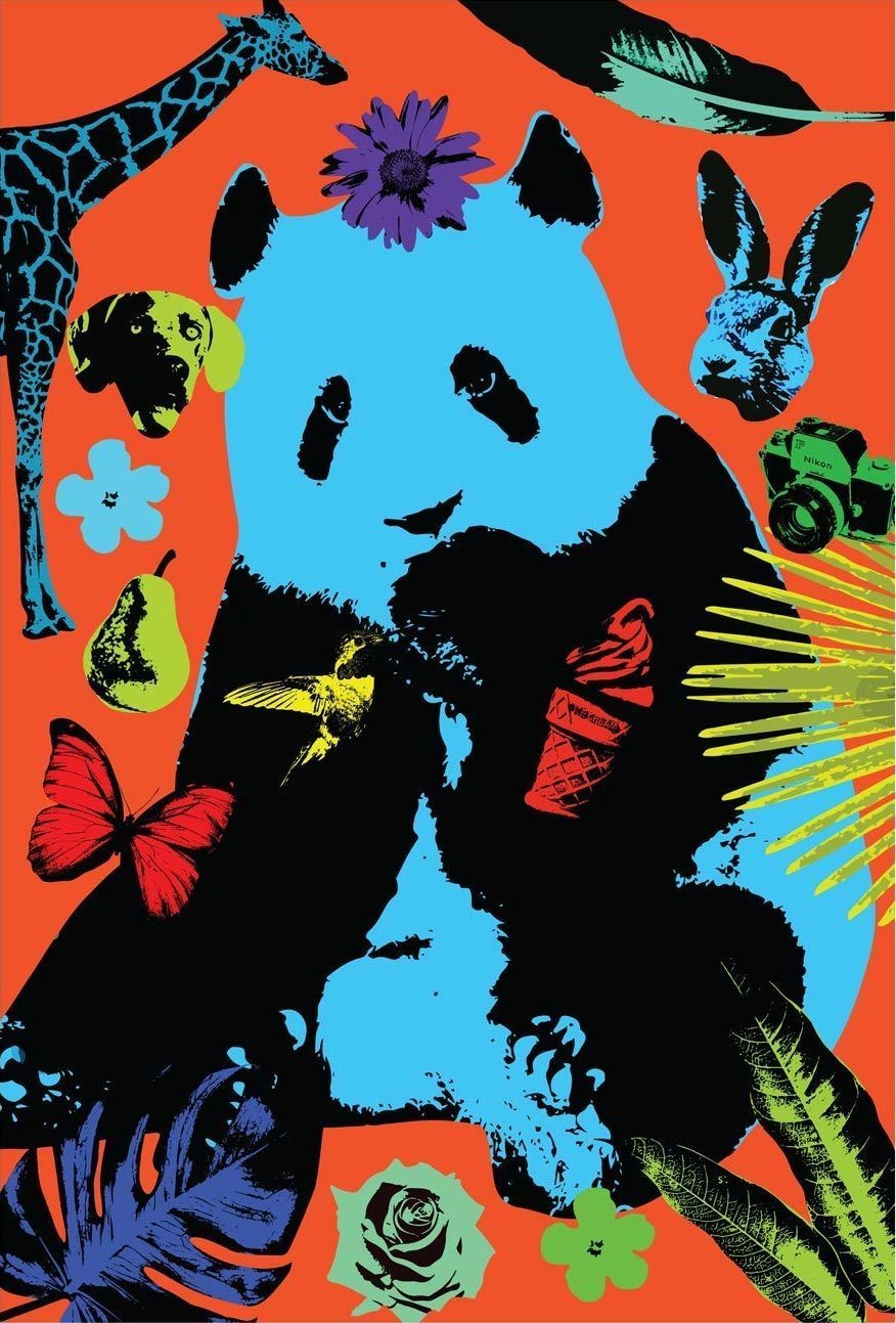 A Few of Our Favourite Things Plus Pandas, 2022, Giclée print, 1270mm x 851mm