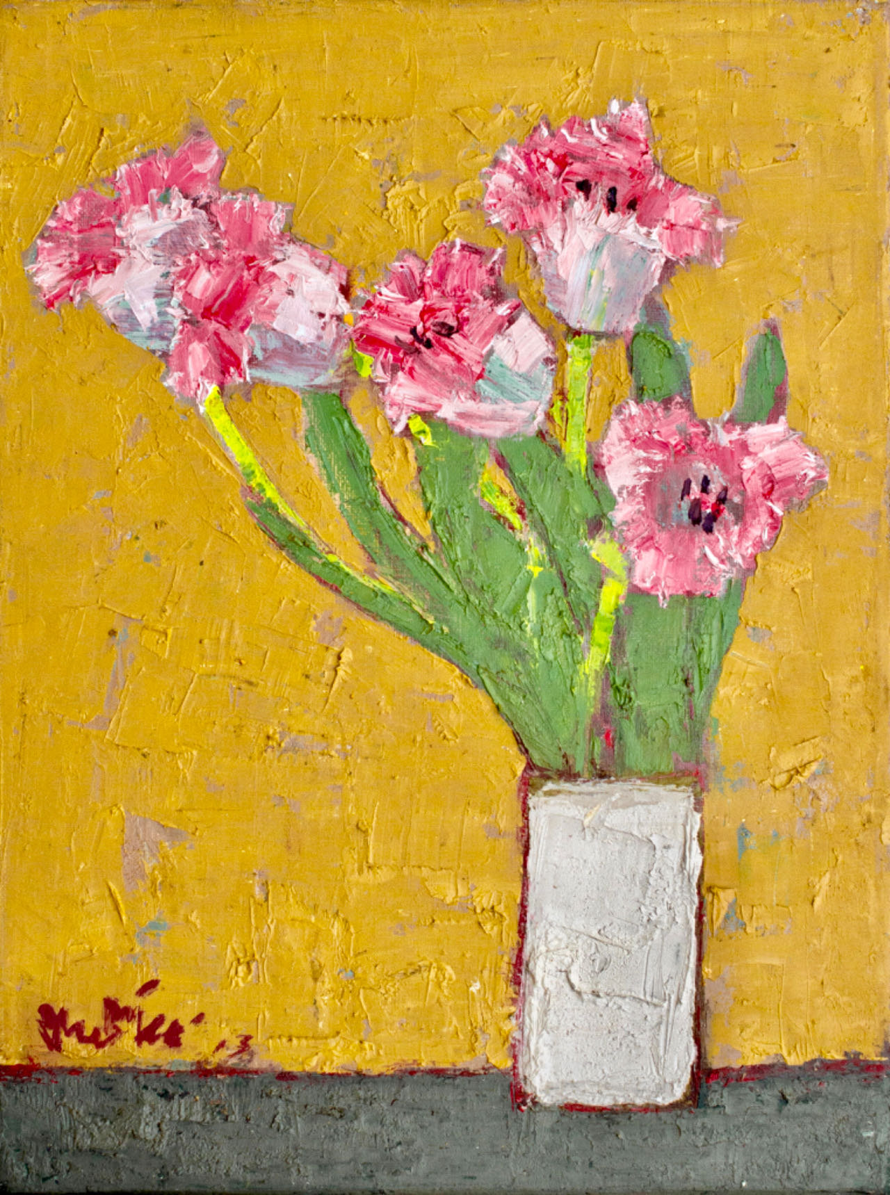 Pink Tulip, 2013, 31cm x 41cm