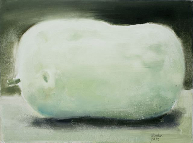 冬瓜系列 Winter Melon Series, 2013, Oil on Canvas 布面油画, 60cm x 80cm