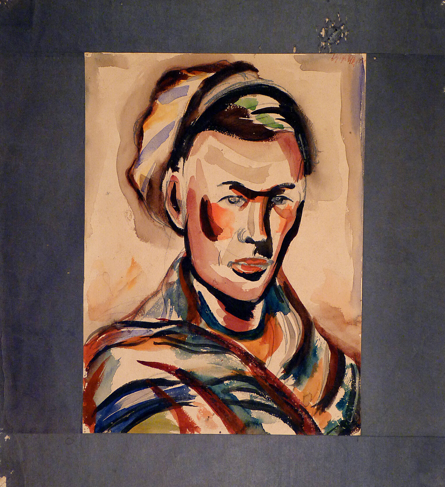 Self Portrait 1939 Watercolour on paper 32 x 23.5 cm 
