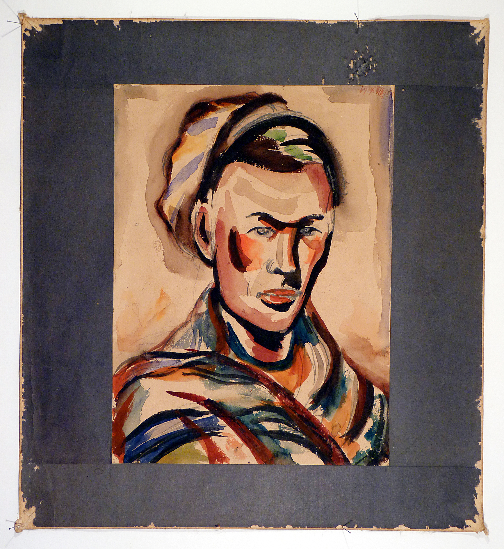 Self Portrait 1939 Watercolour on paper 32 x 23.5 cm 