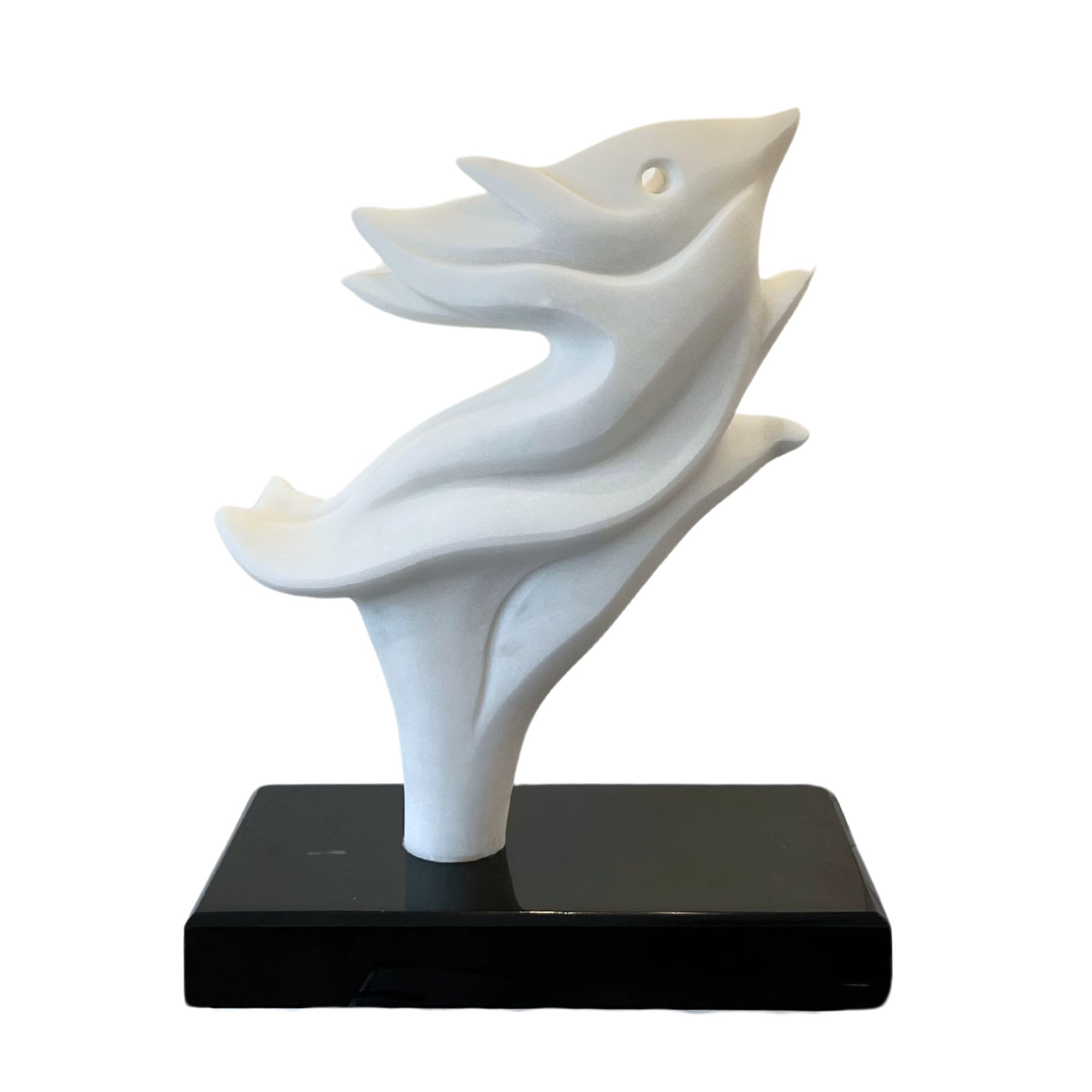 Waiting for Flight 2019 Marble 36 x 46 x 17 cm