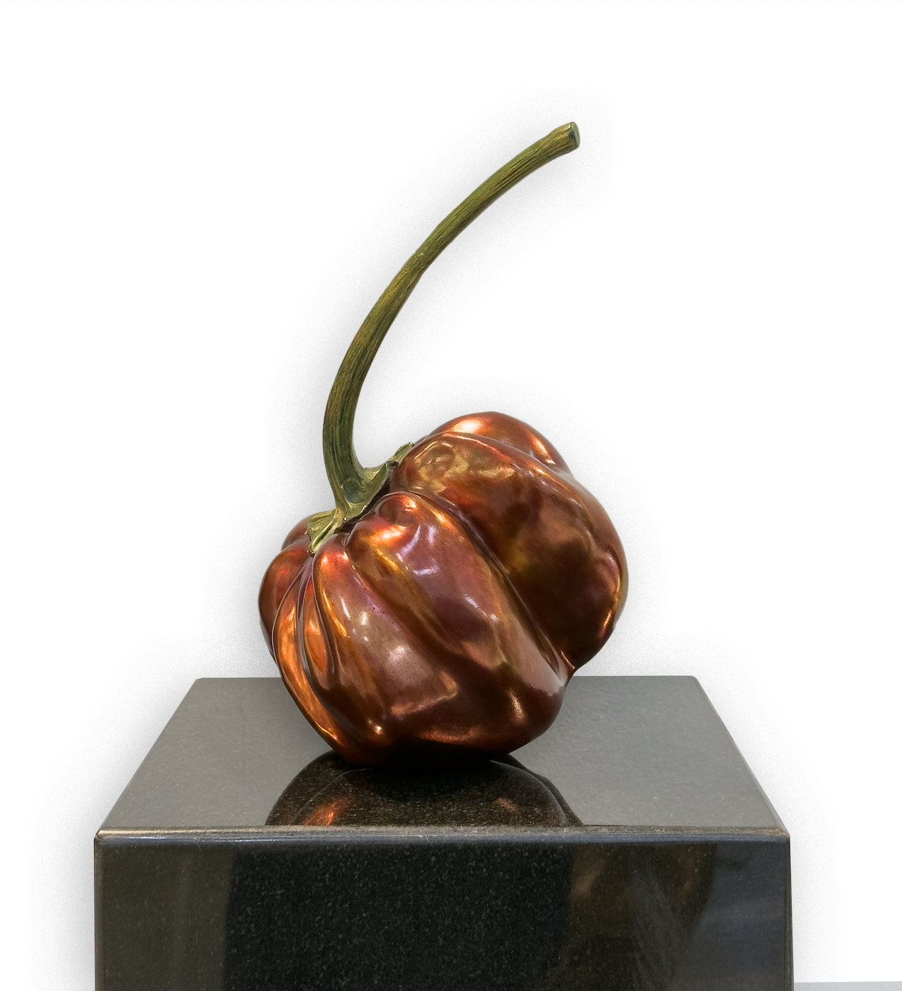 Klara: Unique 1/5, 2014, Bronze & Patina, 16 x 42 x 16 cm