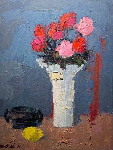 Tan Choh Tee, Lingering Memories, 2021, Oil on canvas, 50 x 40 cm Tan Choh Tee, Lingering Memories, 2021, Oil on canvas, 50 x 40 cm