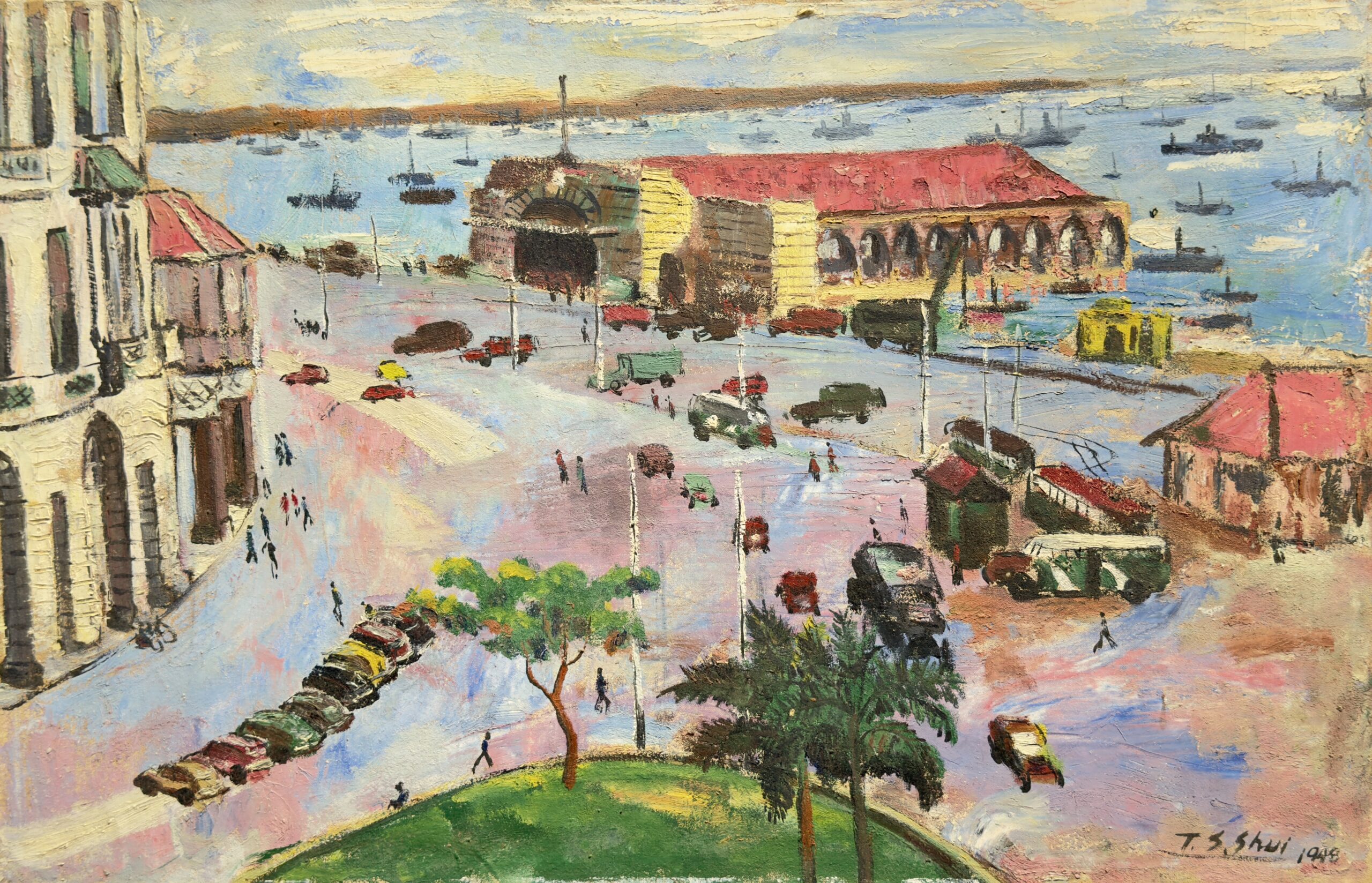 Clifford Pier in Singapore 1948