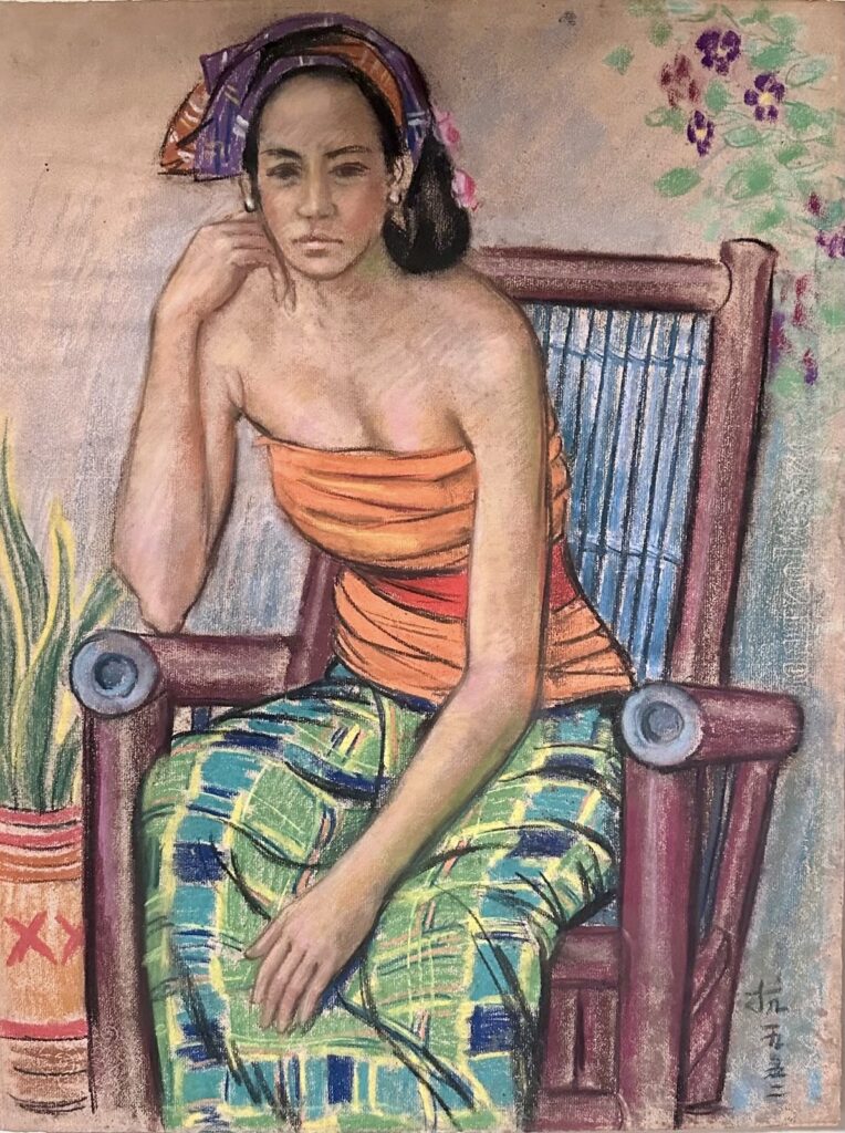 Pastel of Ni Pollok Pastel of Ni Pollok