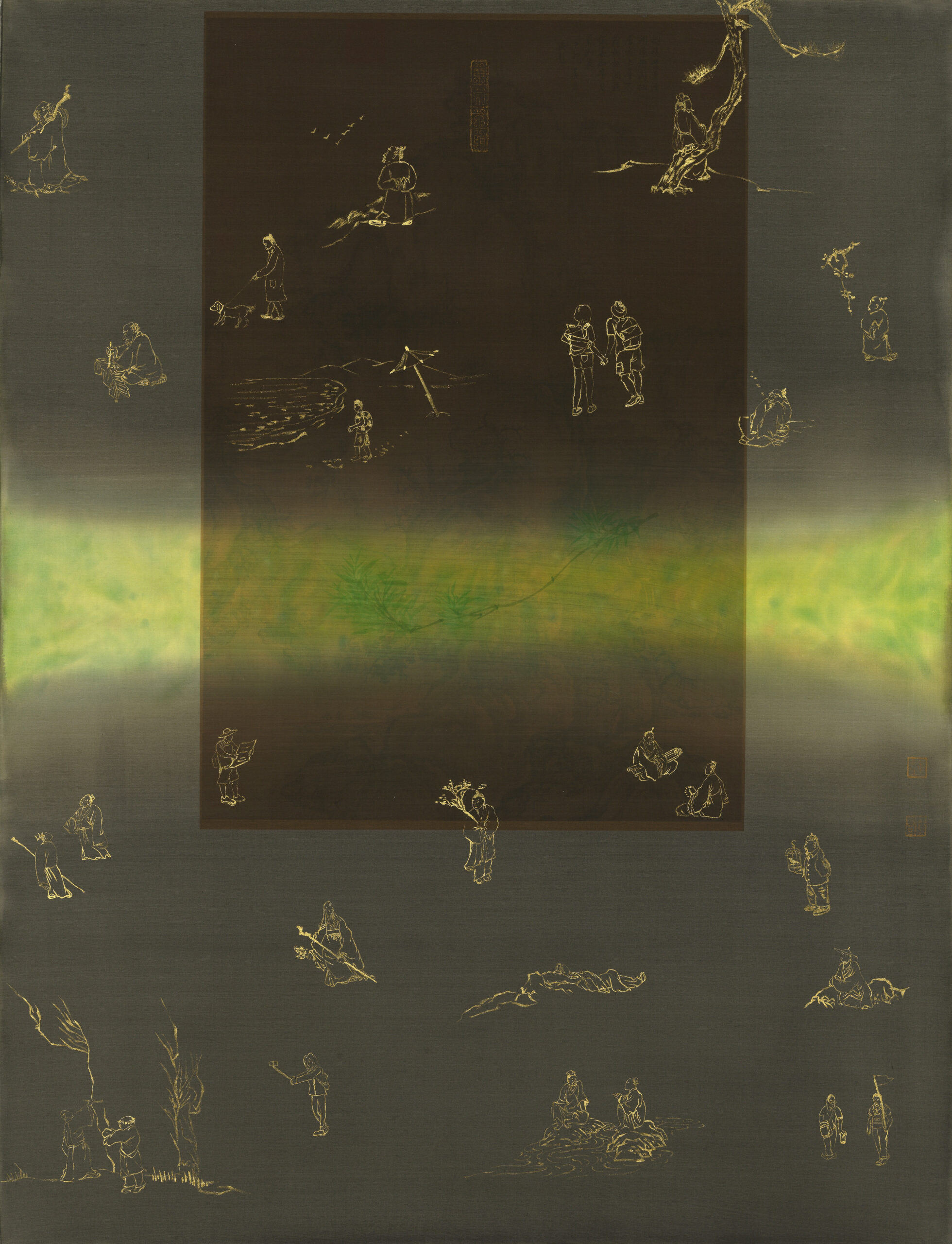 藏山集·可游｜绢本设色_67x87cm_2026